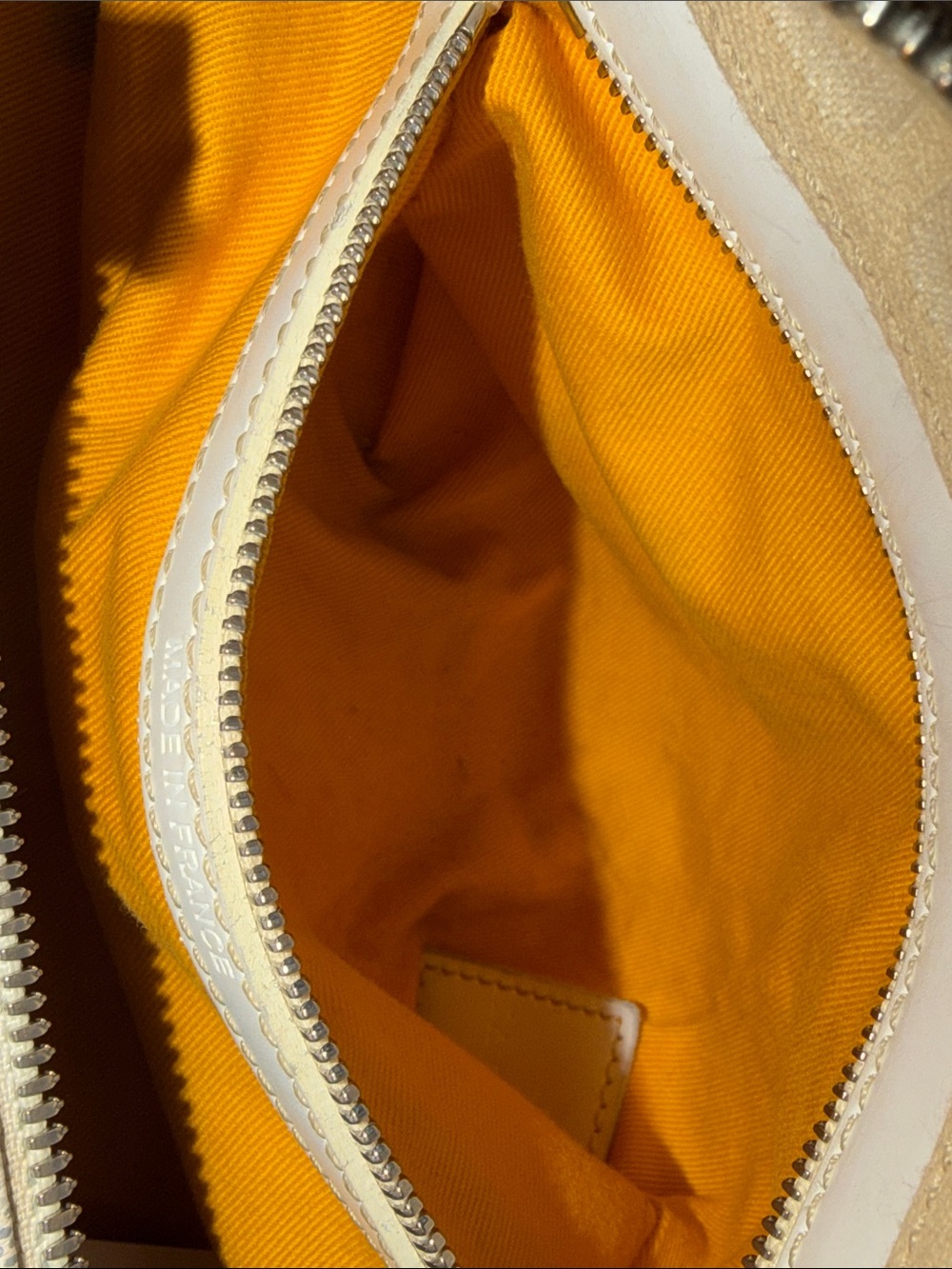 Goyard Croisiere 35” Duffel/Hand Bag in white 2006 - Picture 11 of 17